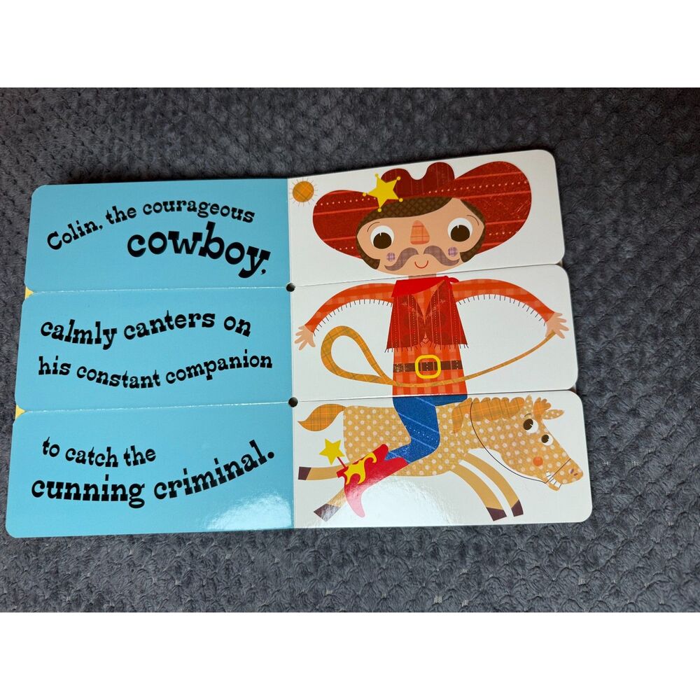 Muddle and Match Adventure Interactive Board Book